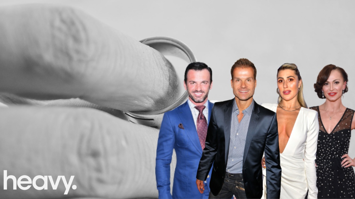 Tony Dovolani, Louis van Amstel, Emma Slater, and Karina Smirnoff.