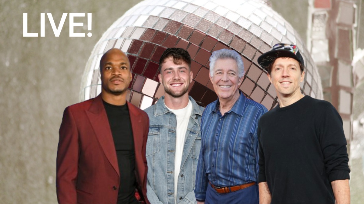 Adrian Peterson, Harry Jowsey, Barry Williams, and Jason Mraz.