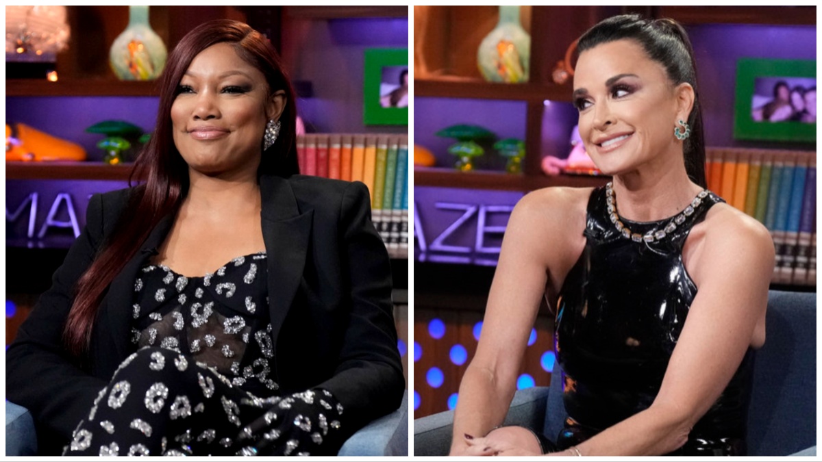 Garcelle Beauvais and Kyle Richards.