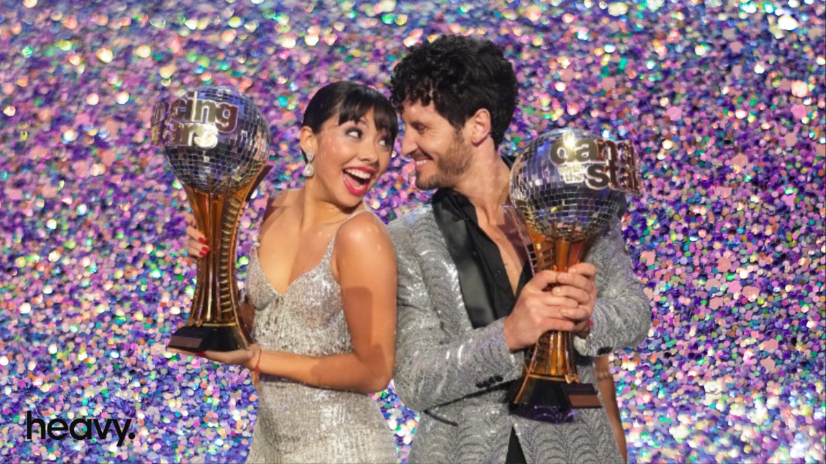 Xochitl Gomez and Val Chmerkovskiy
