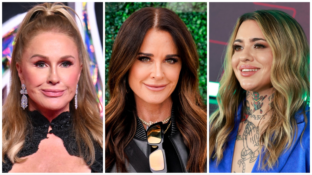 Kathy Hilton, Kyle Richards, and Morgan Wade.