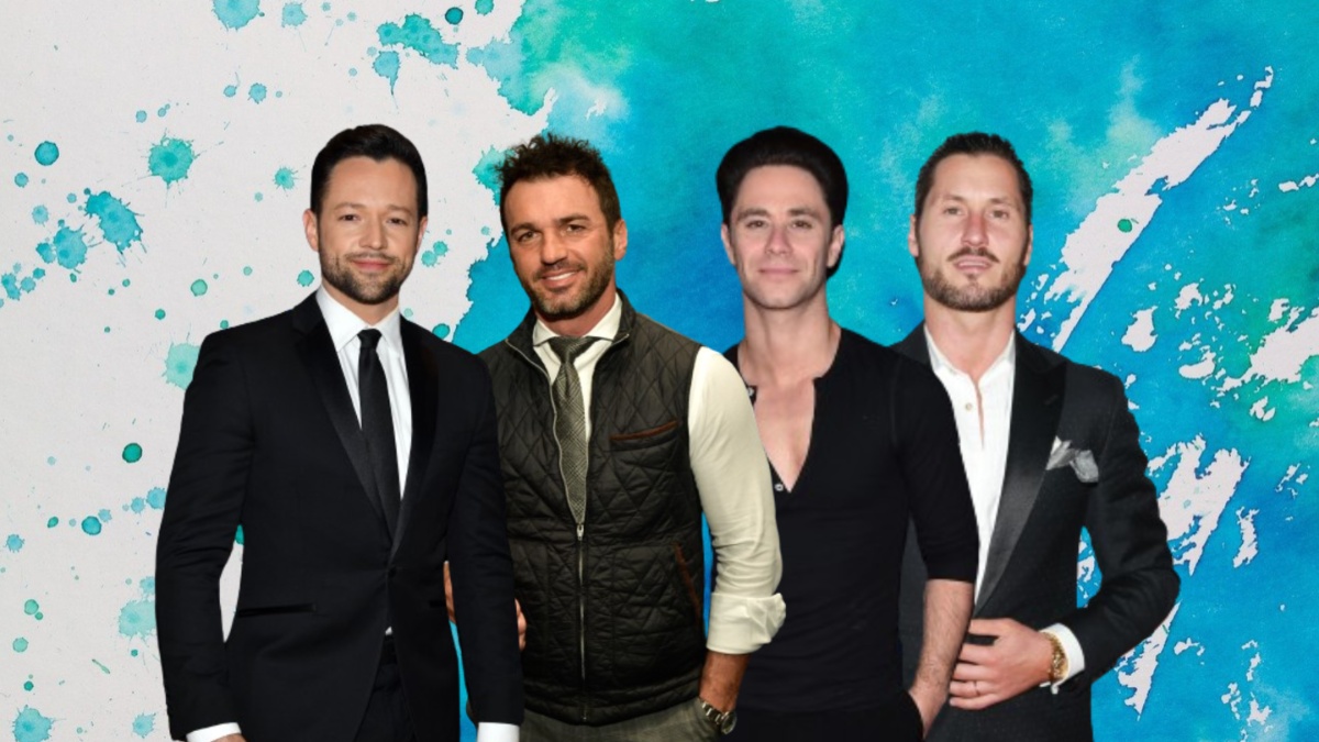 Pasha Pashkov, Tony Dovolani, Sasha Farber, and Val Chmerkovskiy.