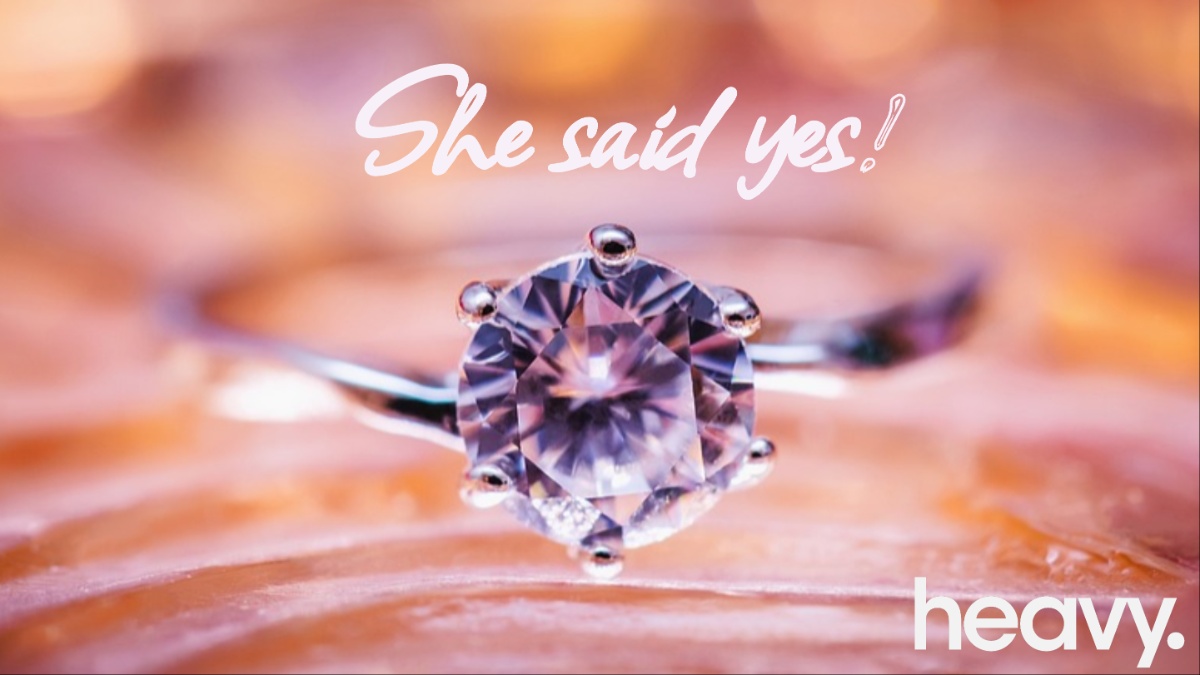 Engagement ring.