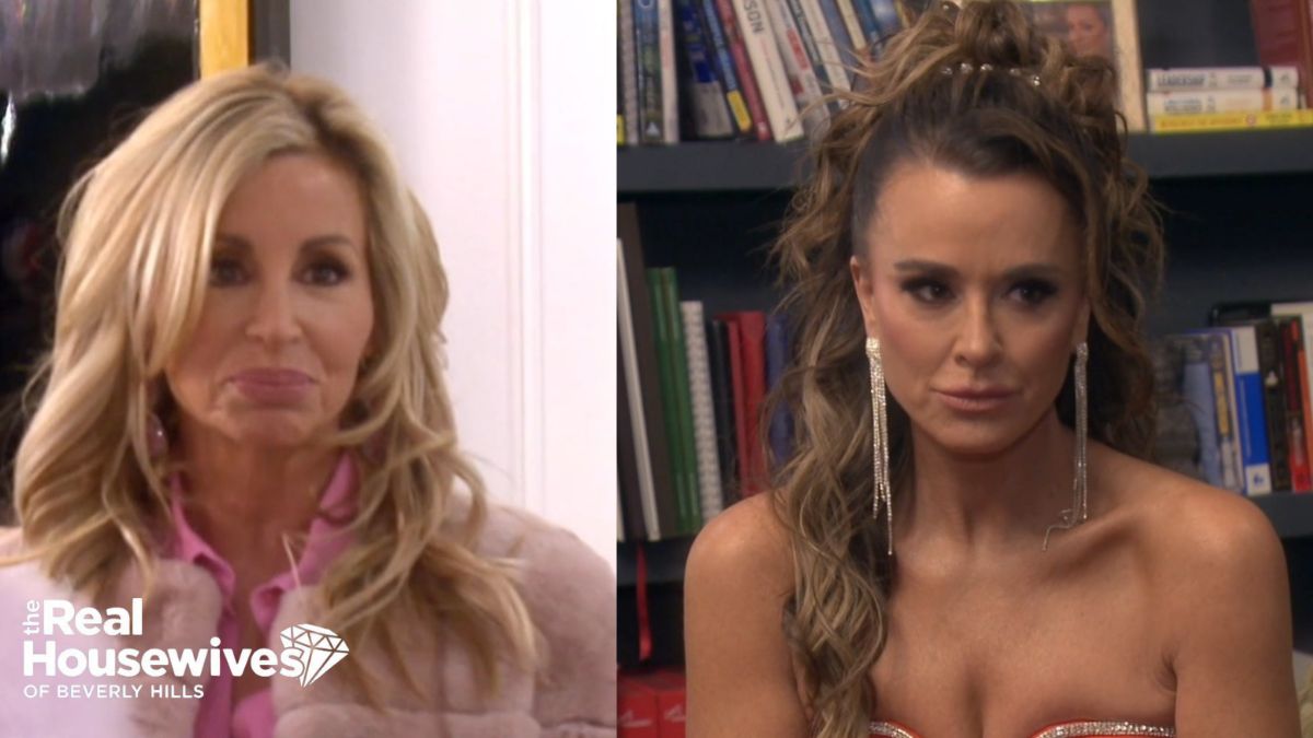 Camille Grammer and Kyle Richards