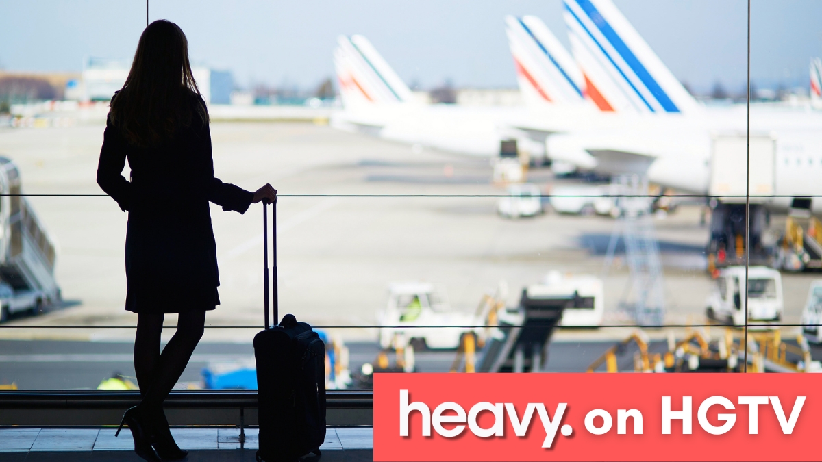 woman at the airport