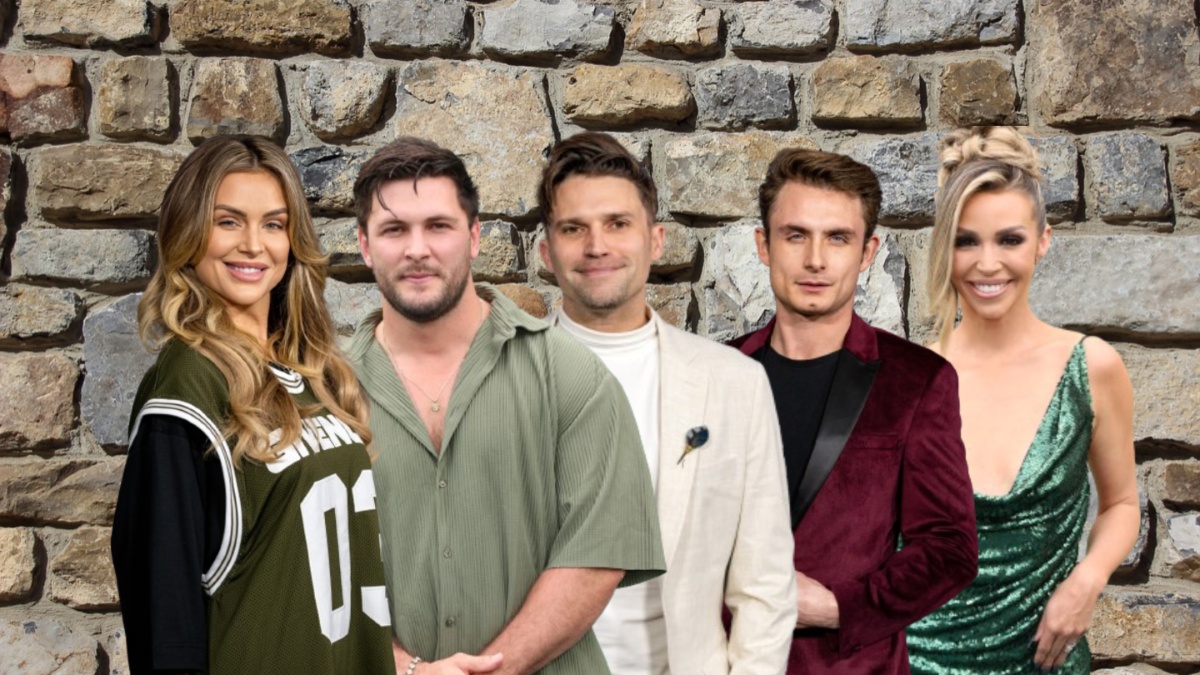 Lala Kent, Brock Davies, Tom Schwartz, James Kennedy, and Scheana Shay.