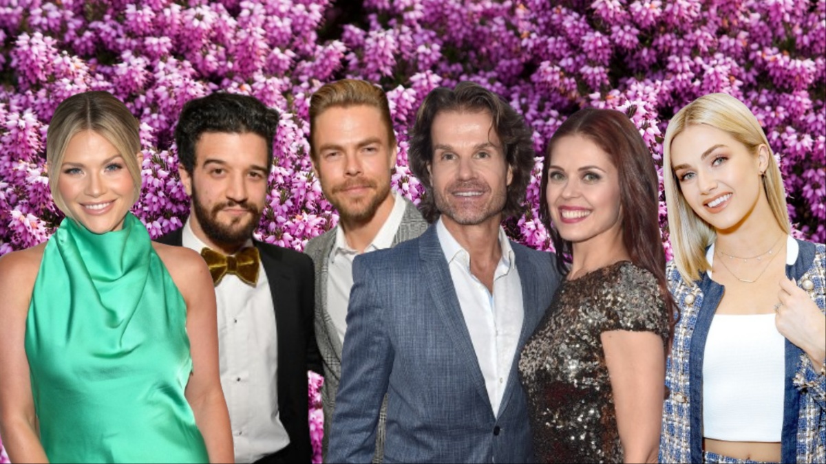 Witney Carson, Mark Ballas, Derek Hough, Louis Van Amstel, Anna Trebunskaya, and Lindsay Arnold.