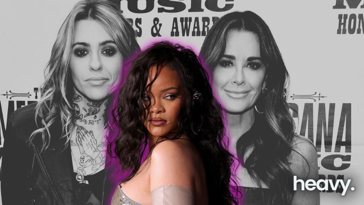 Morgan Wade, Kyle Richards, and Rihanna.