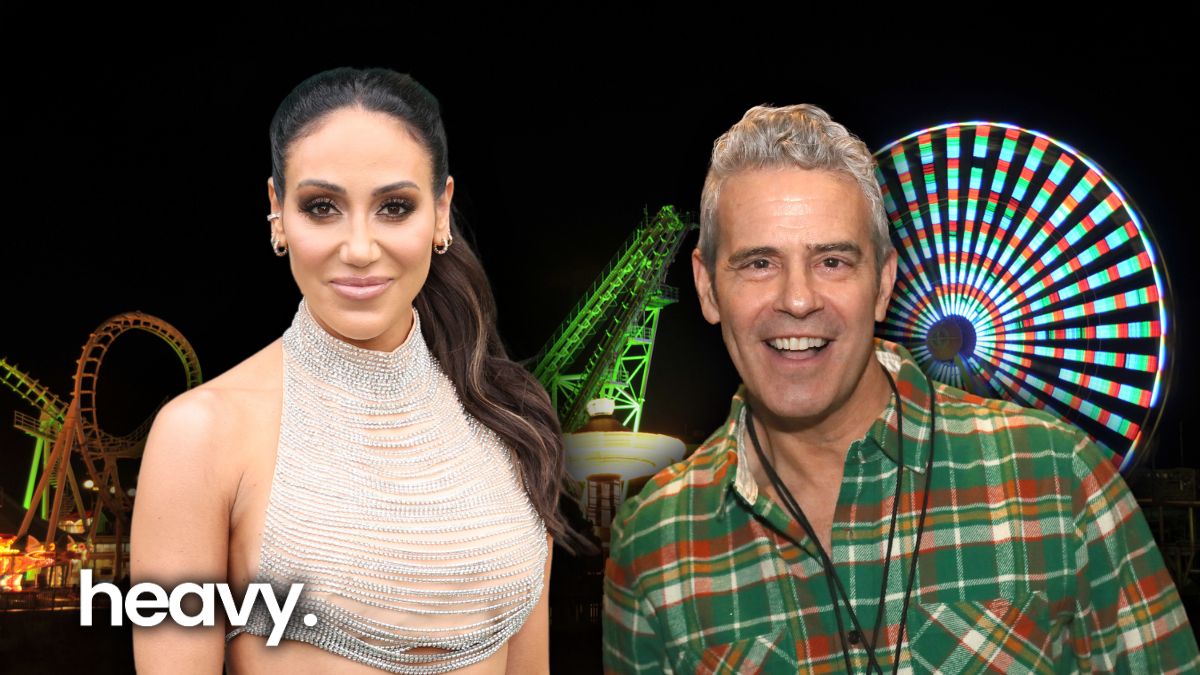 Melissa Gorga and Andy Cohen