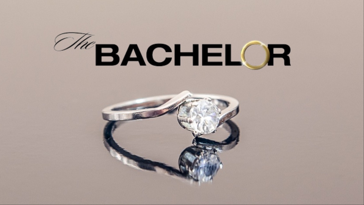 An engagement ring.