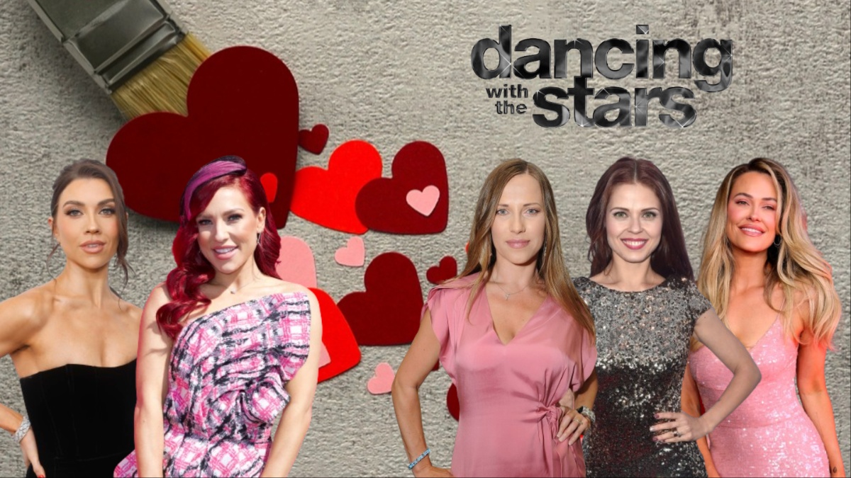 Jenna Johnson, Sharna Burgess, Edyta Sliwinska, Anna Trebunskaya, and Peta Murgatroyd.