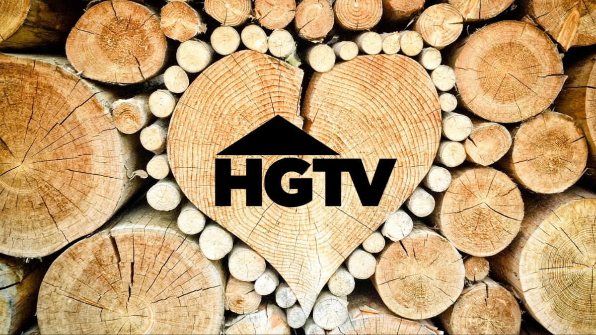 A wood heart.