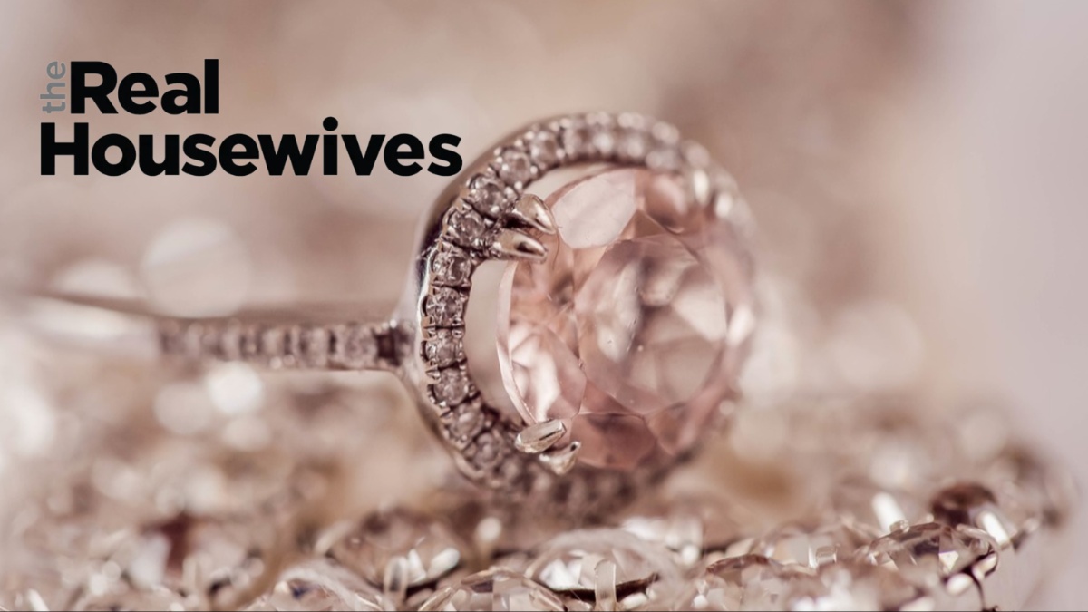 An engagement ring.