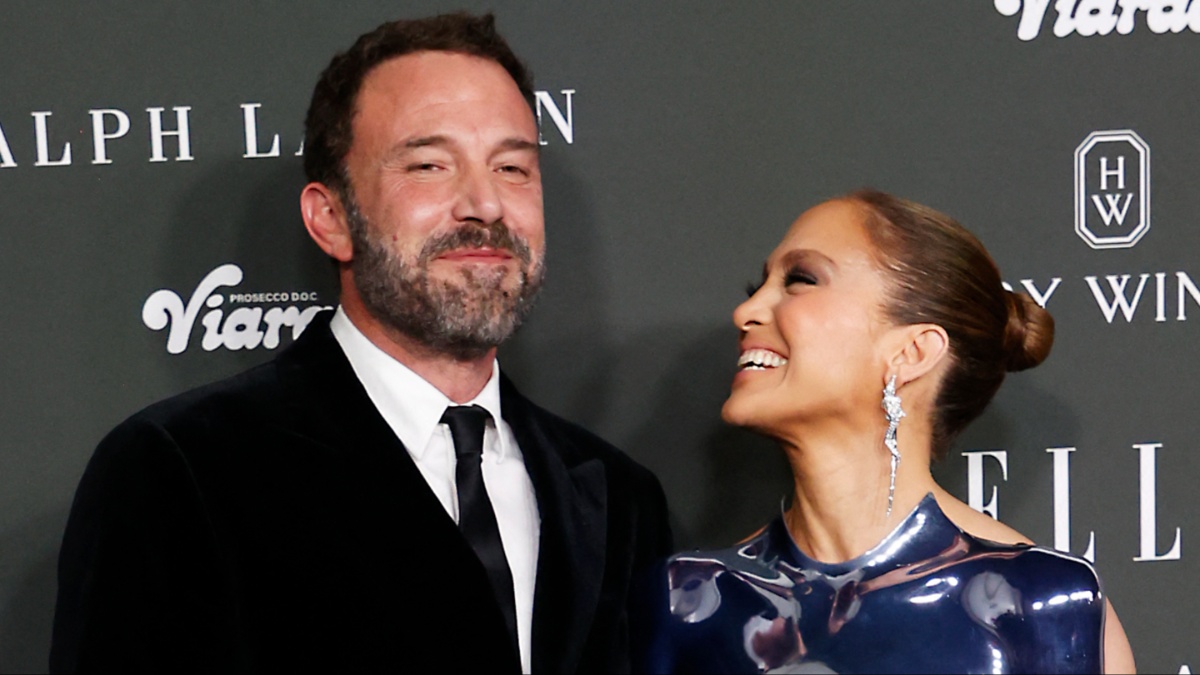 Ben Affleck and Jennifer Lopez.