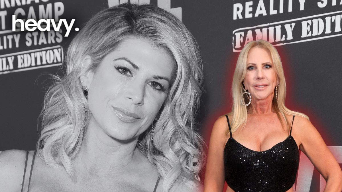 Alexis Bellino and Vicki Gunvalson.