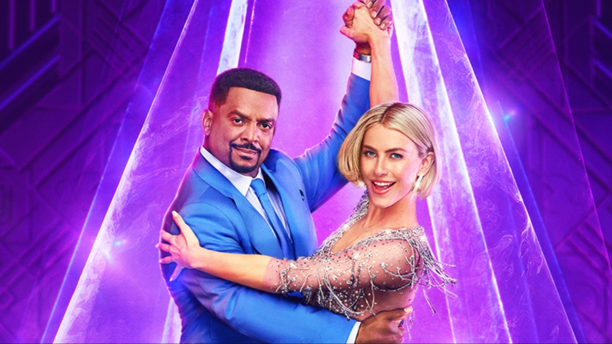 Alfonso Ribeiro and Julianne Hough.