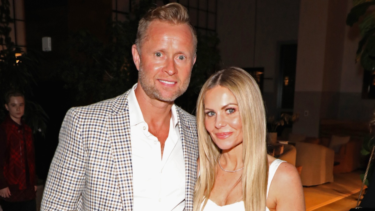 Valeri Bure and Candace Cameron Bure.