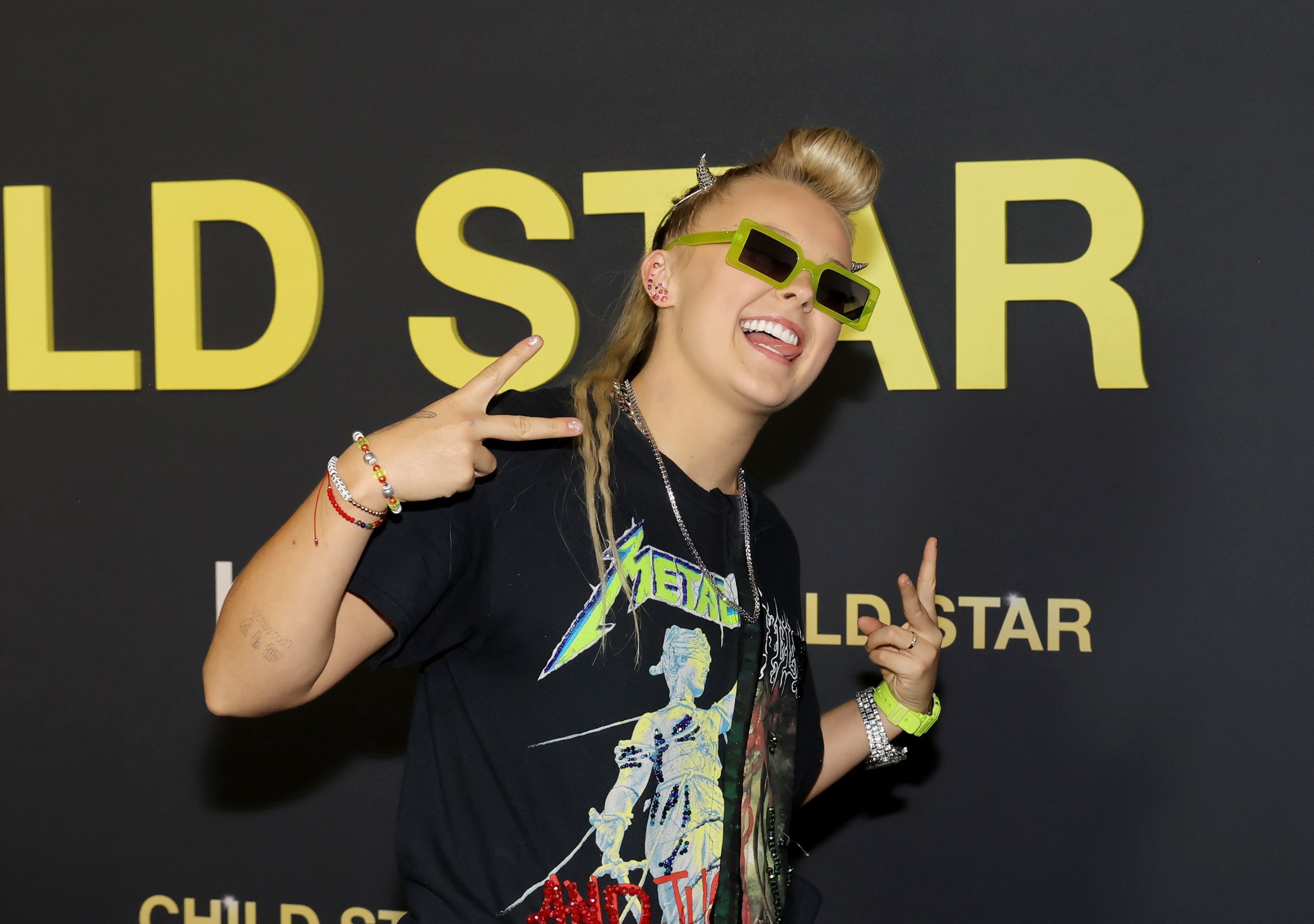 Jojo Siwa Attends Los Angeles Premiere Of Hulu's "Child Star".