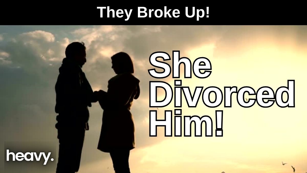 She divorced him!