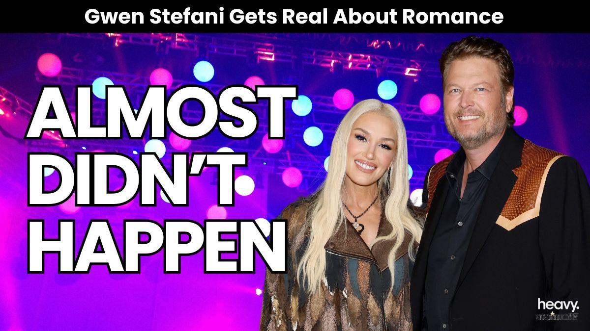 Gwen Stefani and Blake Shelton.