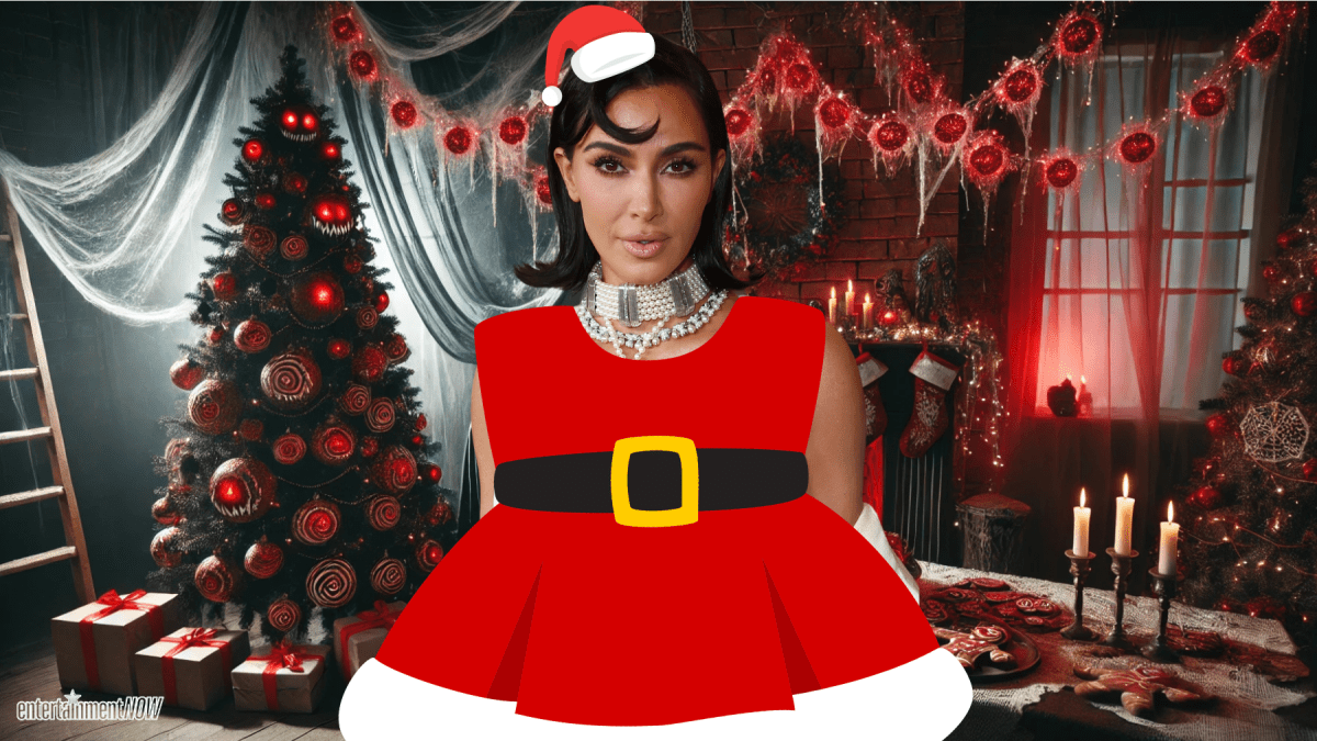 Kim Kardashian Santa Baby Cover