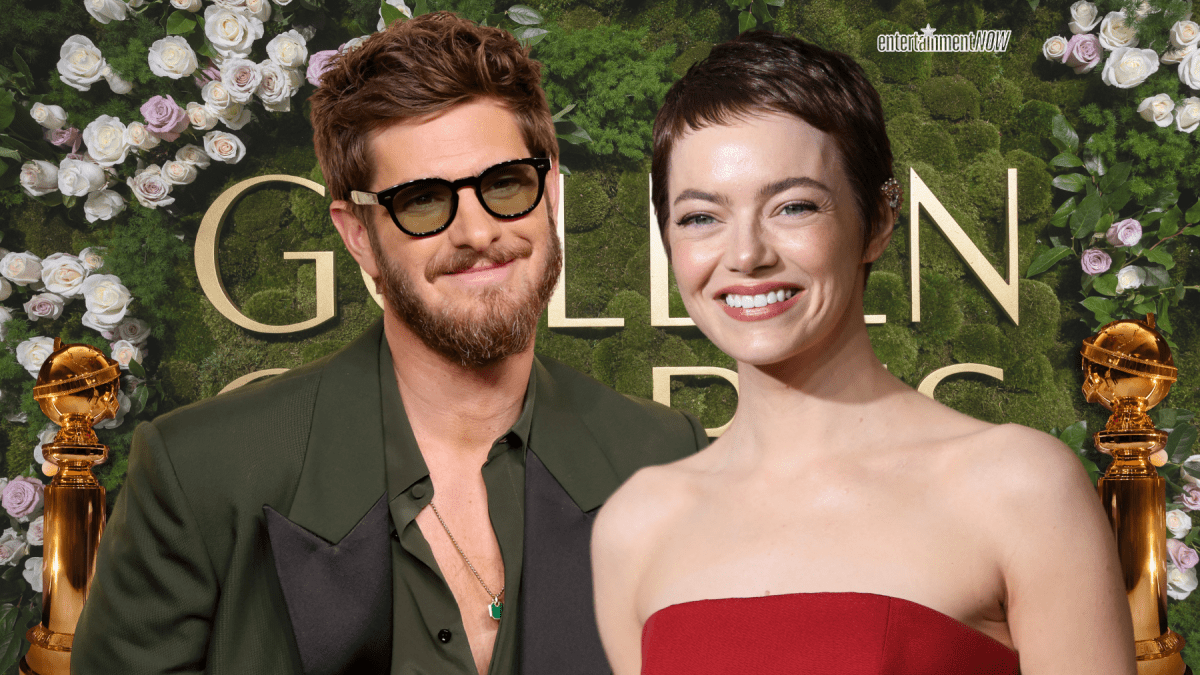 Andrew Garfield & Emma Stone at 2025 Golden Globes