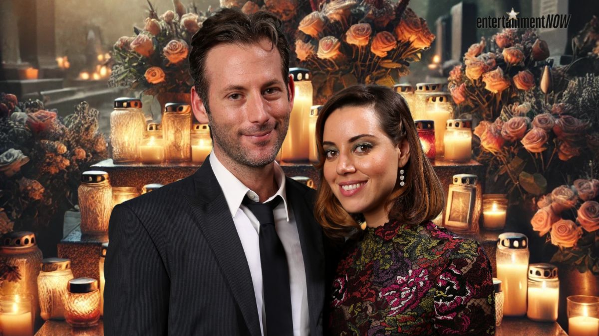 Jeff Baena and Aubrey Plaza.