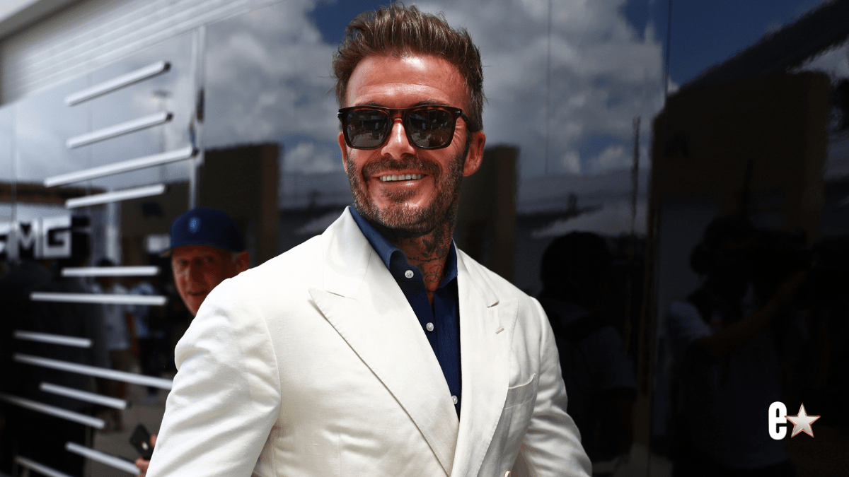 David Beckham BOSS One launch