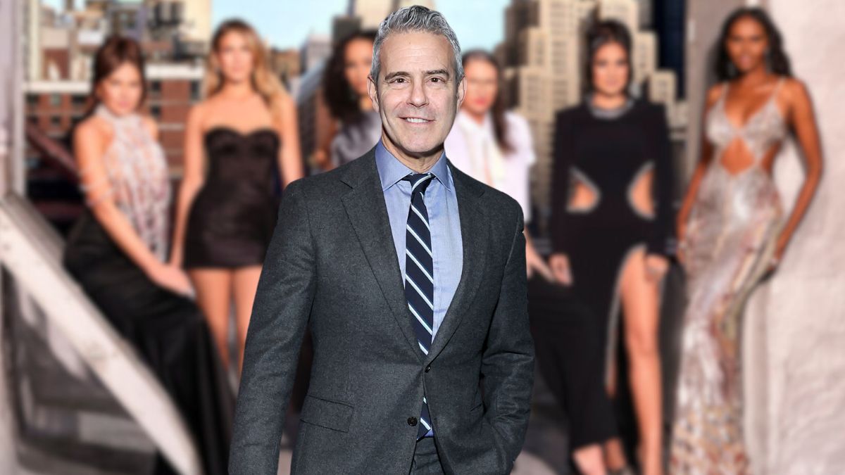 Andy Cohen and the RHONY cast.