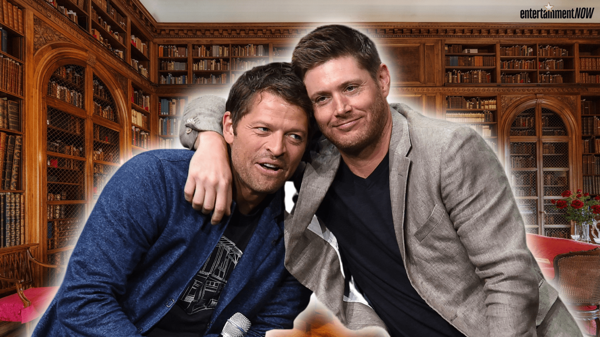 Misha Collins and Jensen Ackles from Supernatural