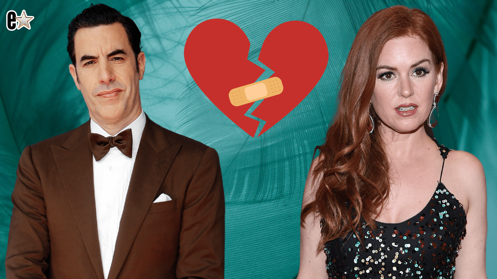 Sacha Baron Cohen and Isla Fisher
