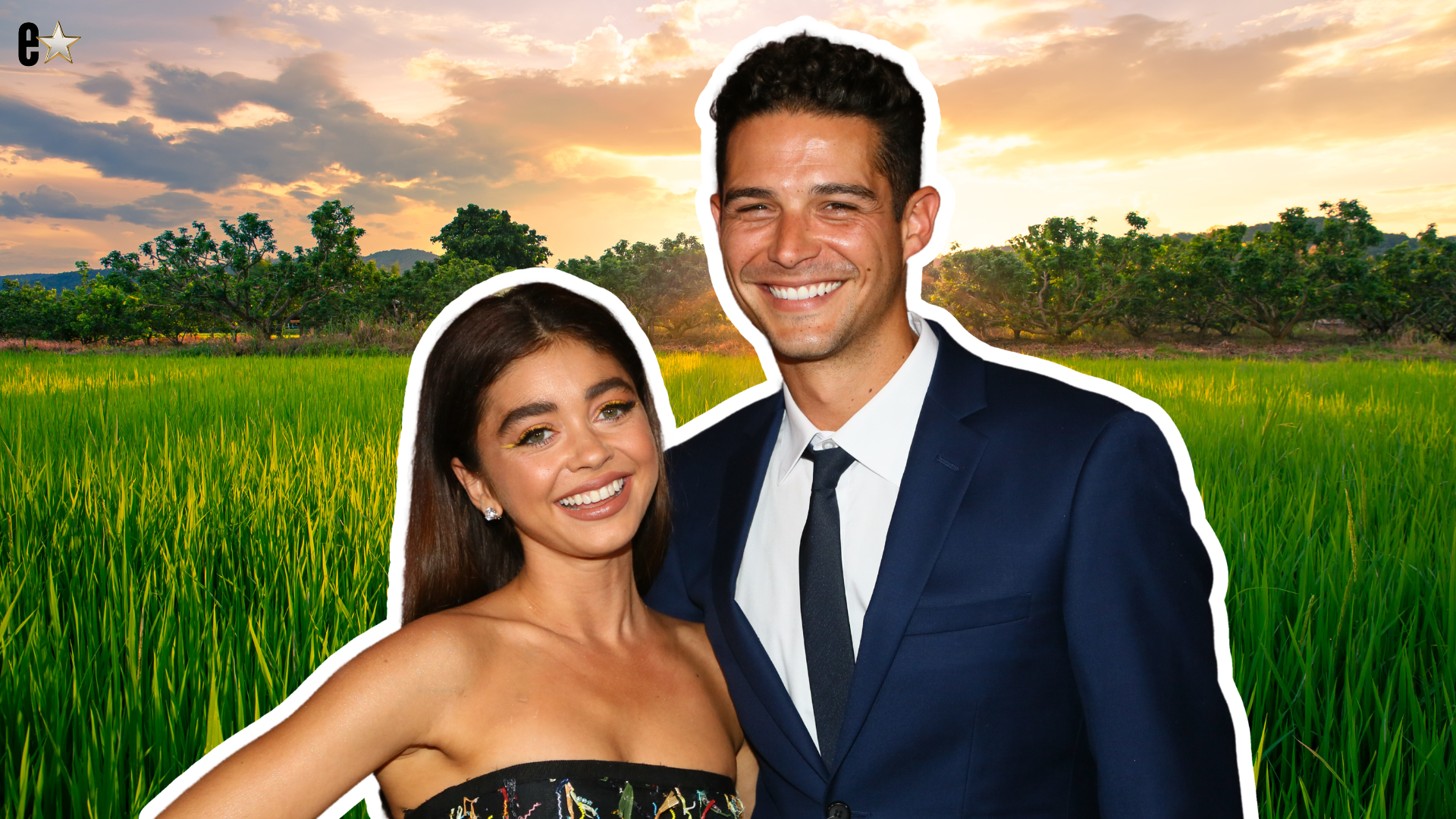 Sarah Hyland and Wells Adams