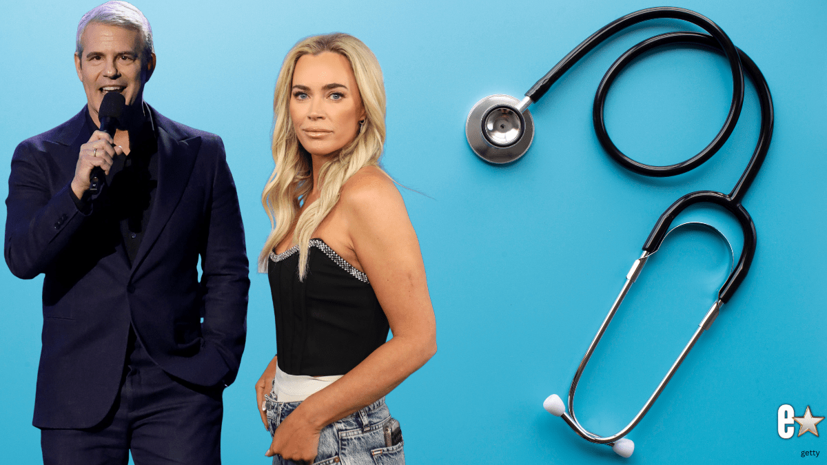 Teddi Mellencamp and Andy Cohen