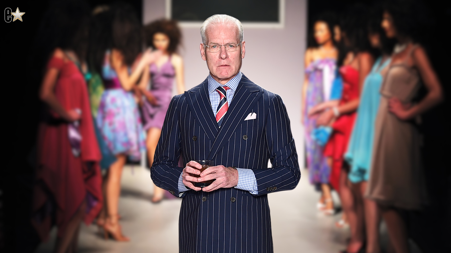 Tim Gunn on Fashion Runway