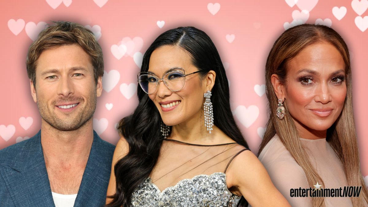 Glen Powell, Ali Wong, and Jennifer Lopez.