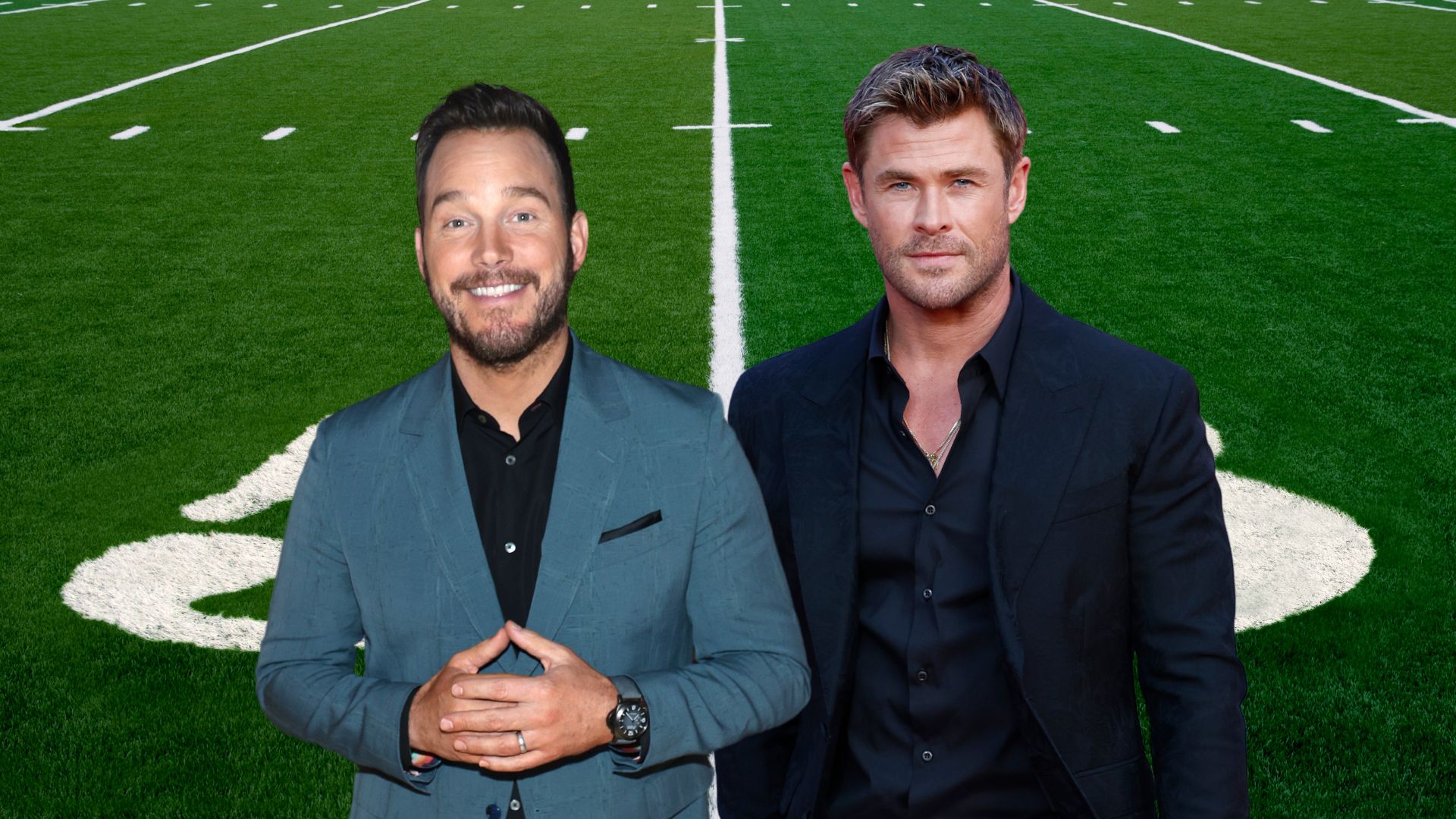 Chris Pratt and Chris Hemsworth