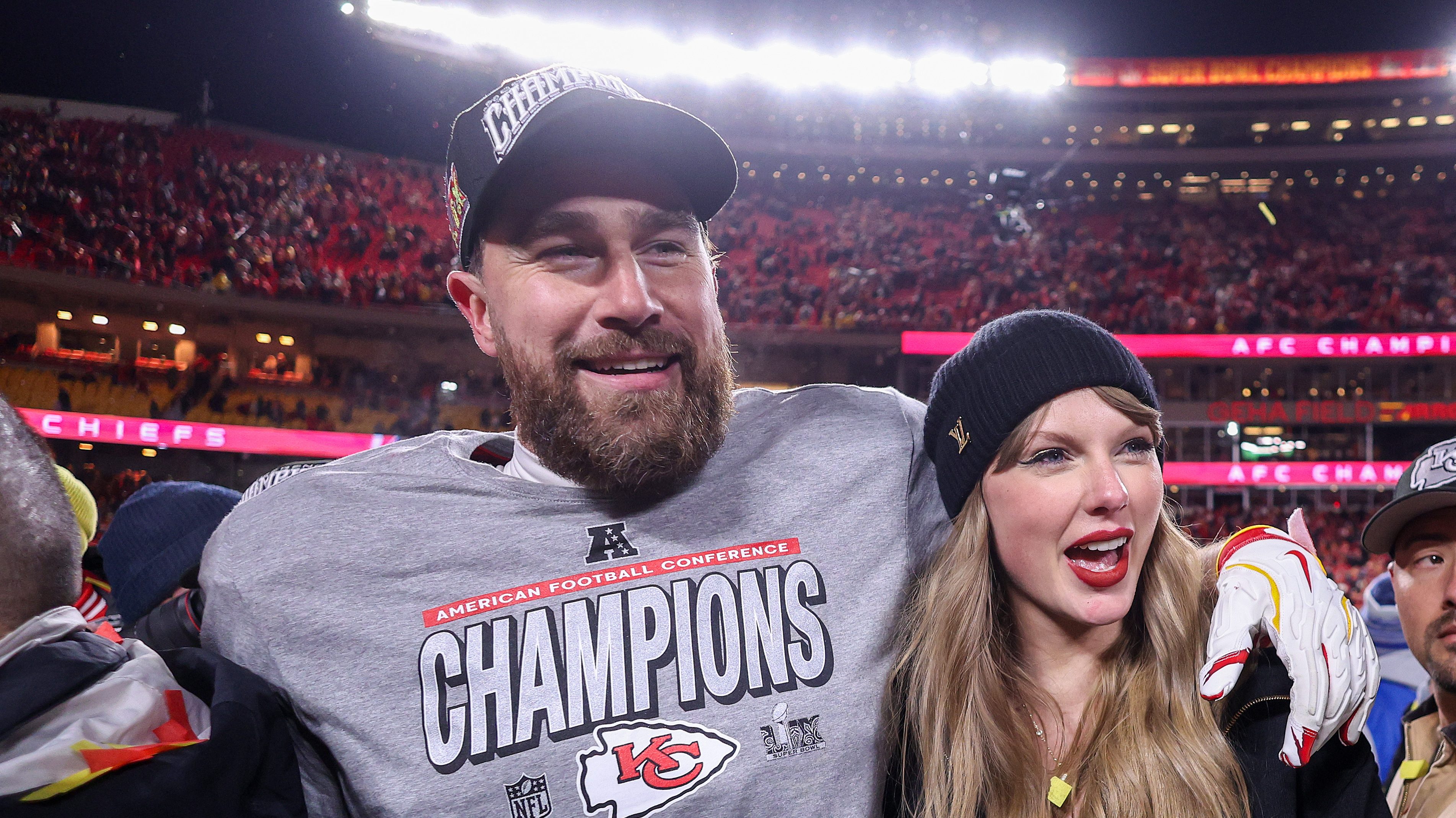 Travis Kelce and Taylor Swift