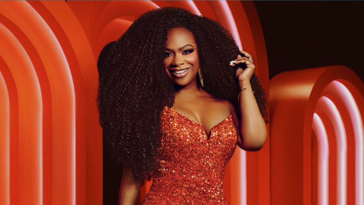 Kandi Burruss in an official photo for the RHOA