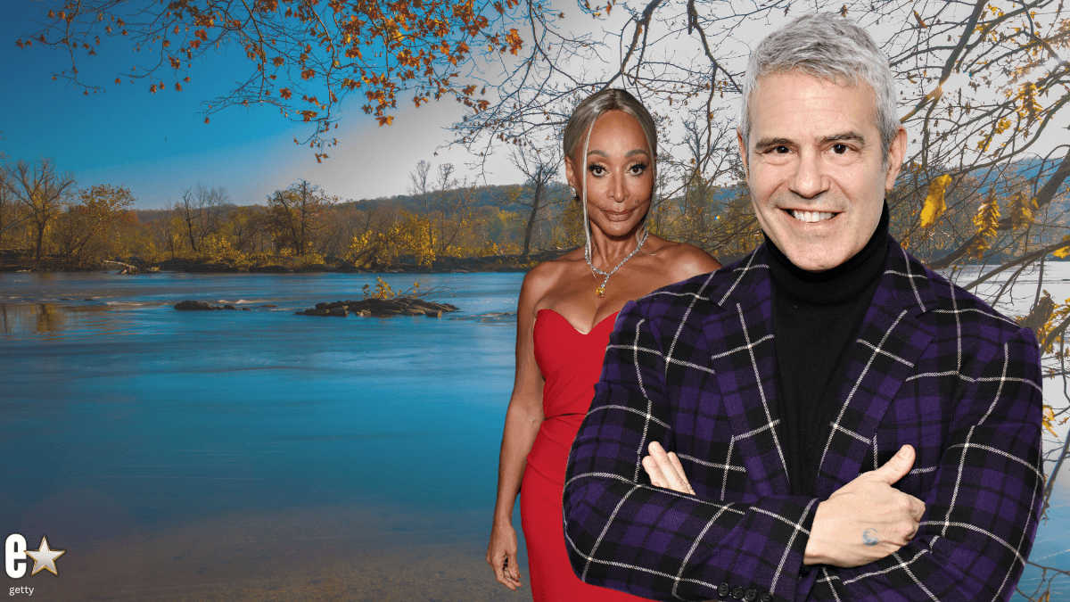 Andy Cohen and Karen Huger
