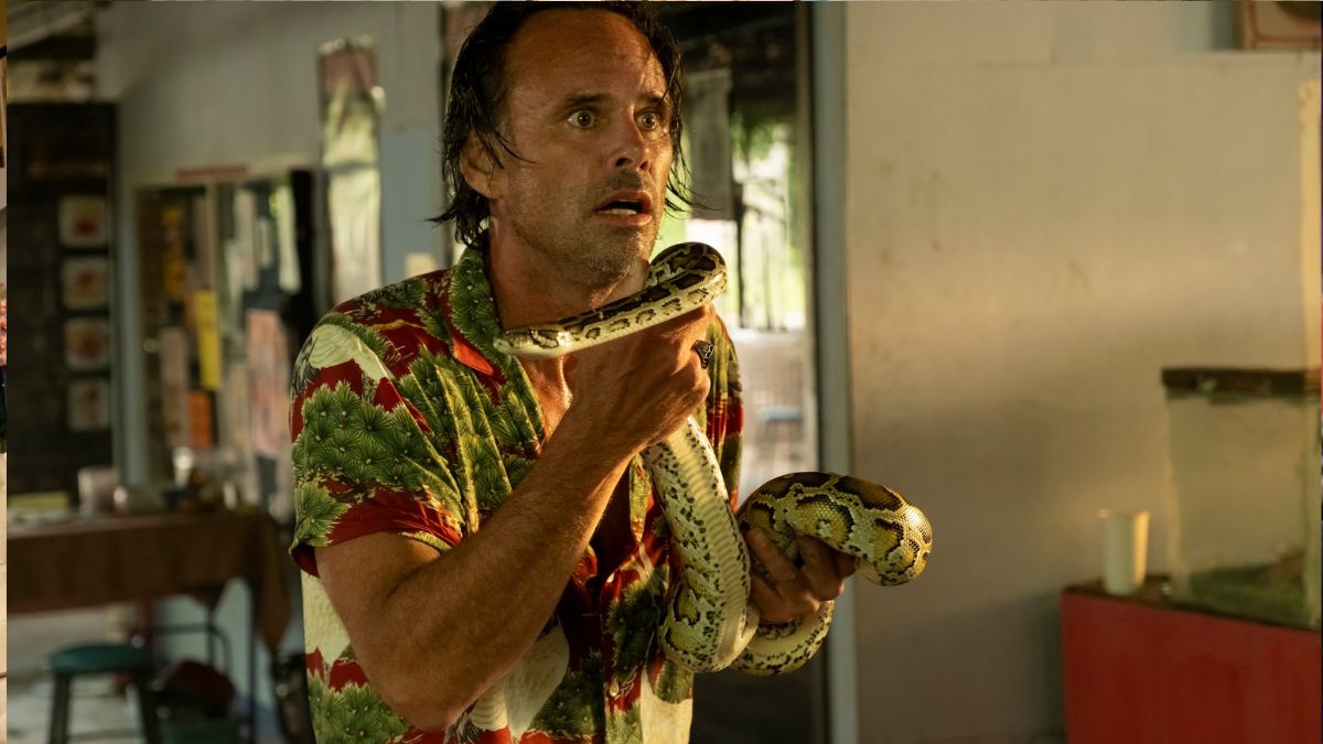 Walton Goggins as Rick Hatchett on The White Lotus