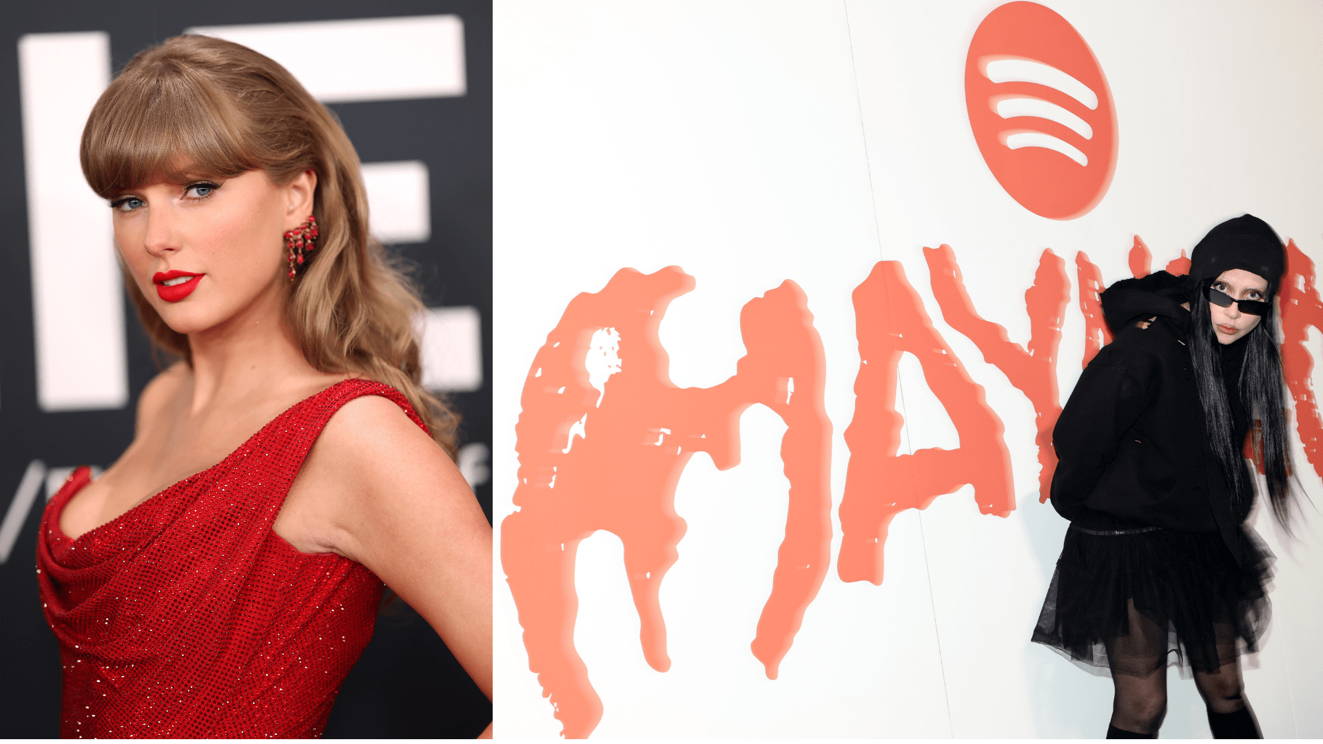 Taylor Swift and Lady Gaga