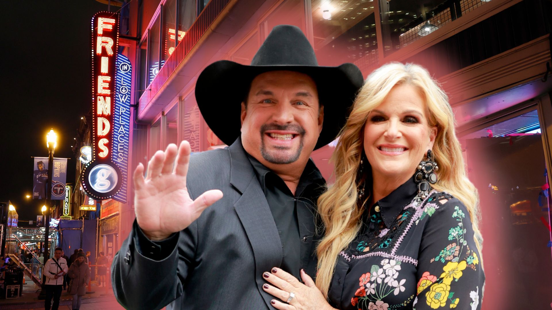 Garth Brooks & Trisha Yearwood Celebrate Bar's Success