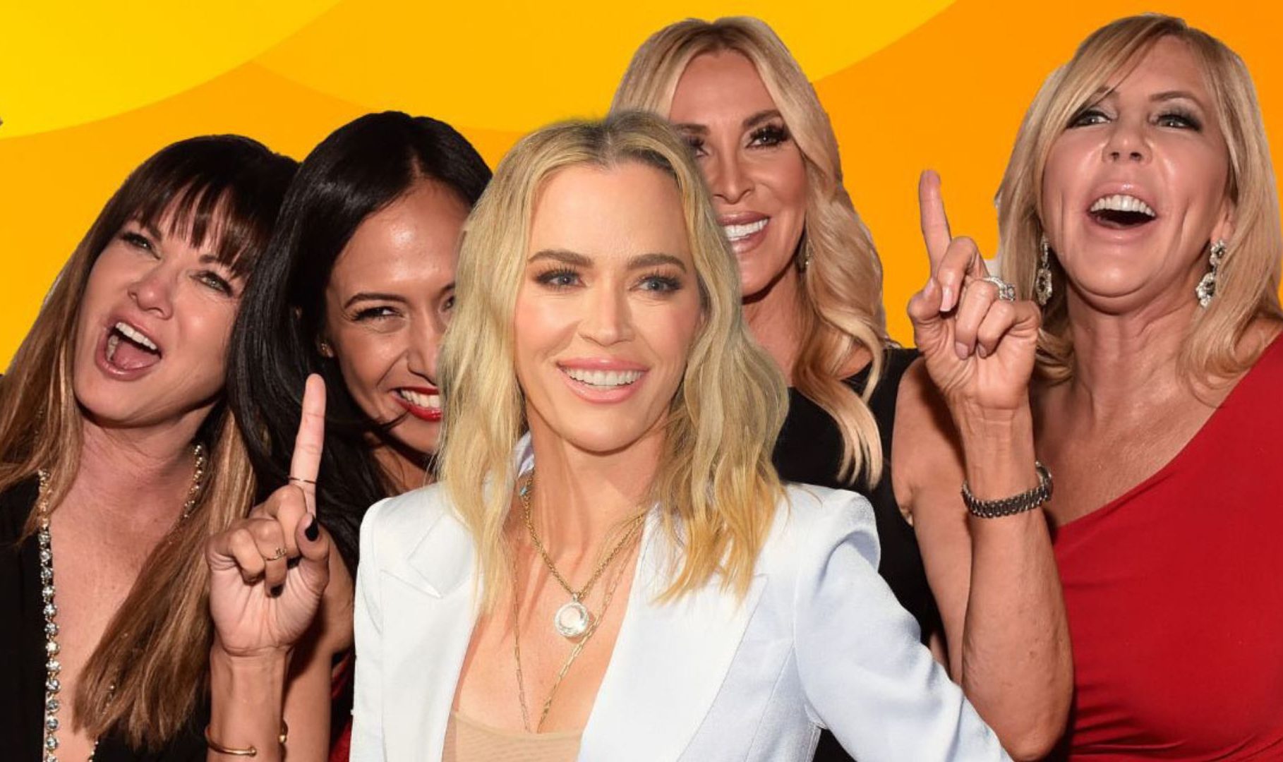 Teddi Mellencamp and RHOC cast