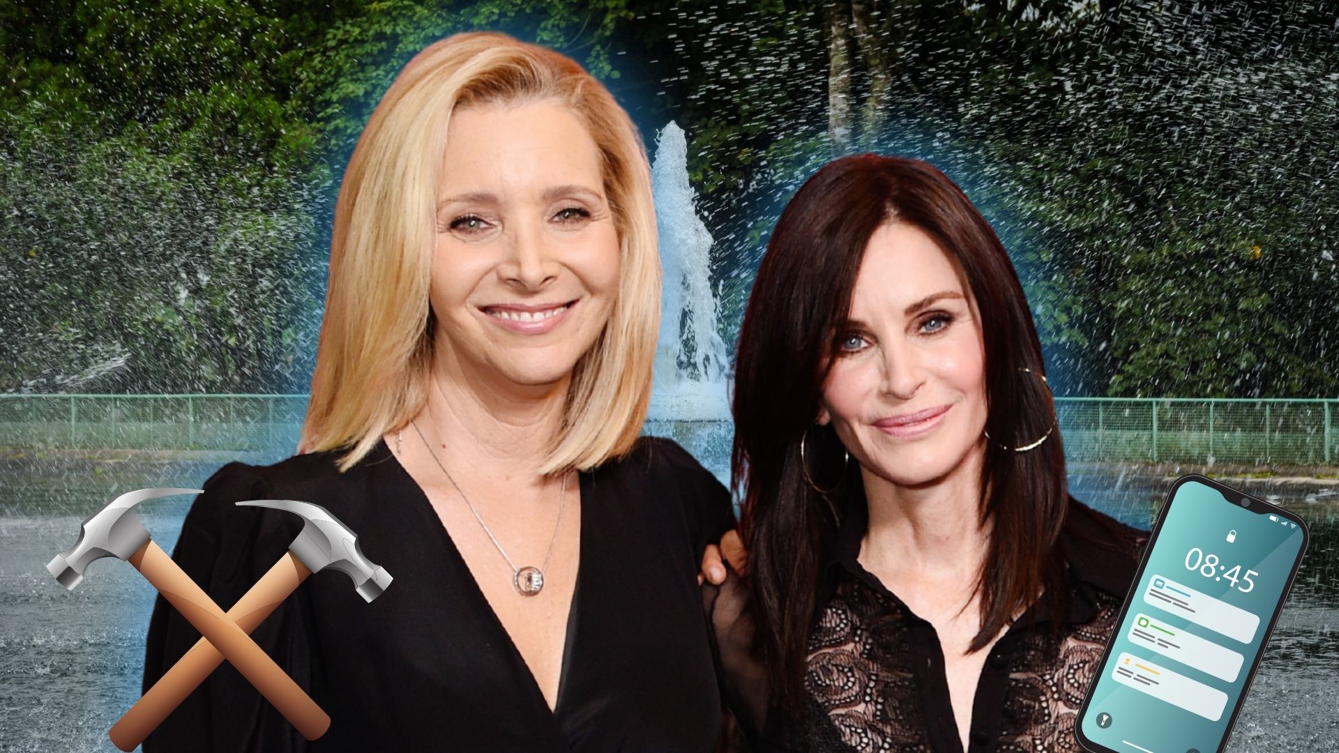 Lisa Kudrow & Courteney Cox