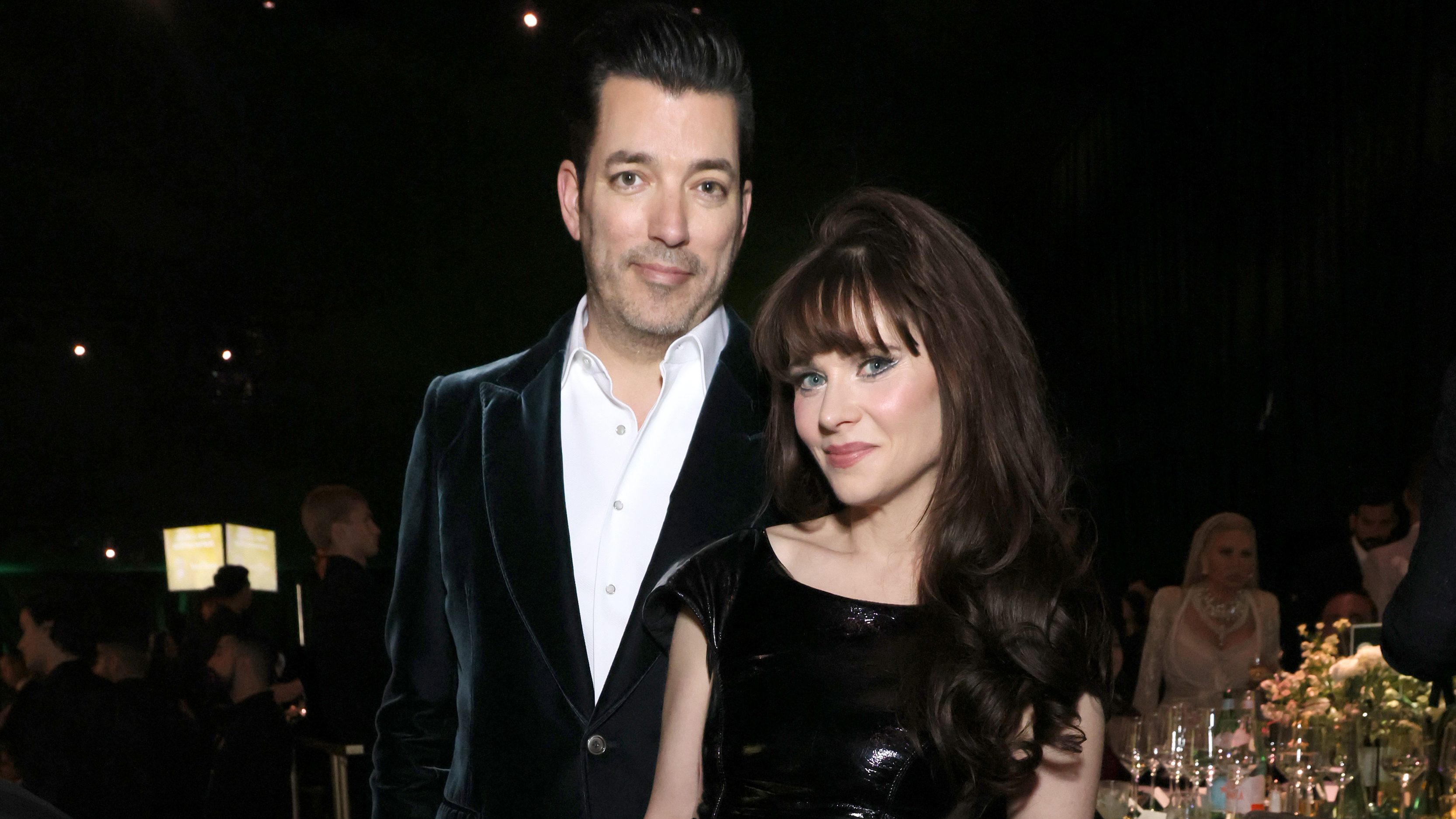 Jonathan Scott and Zooey Deschanel