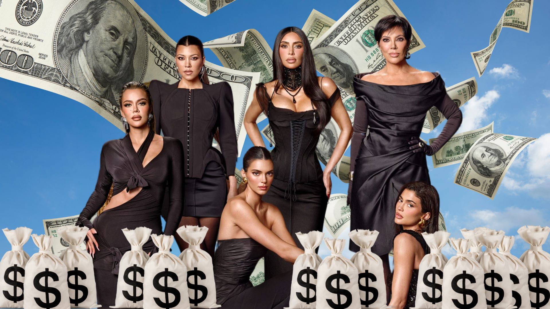 The Kardashians - Khloe, Kourtney, Kendall, Kim, Kris, Kylie