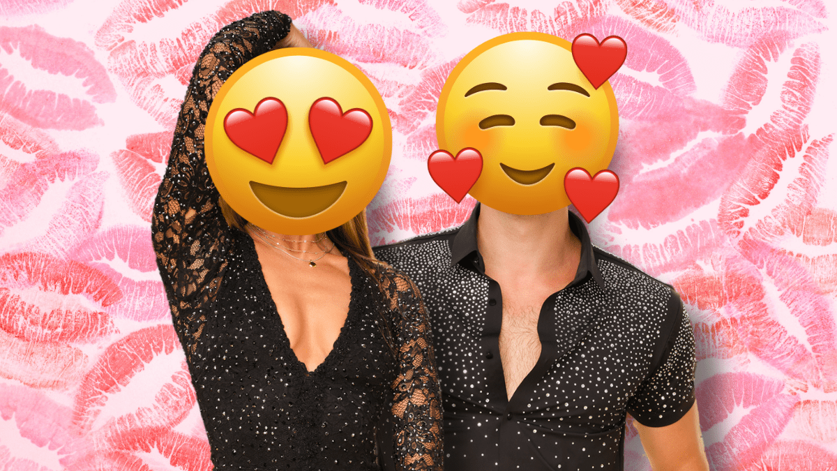 Emma Slater Alan Bersten Kiss