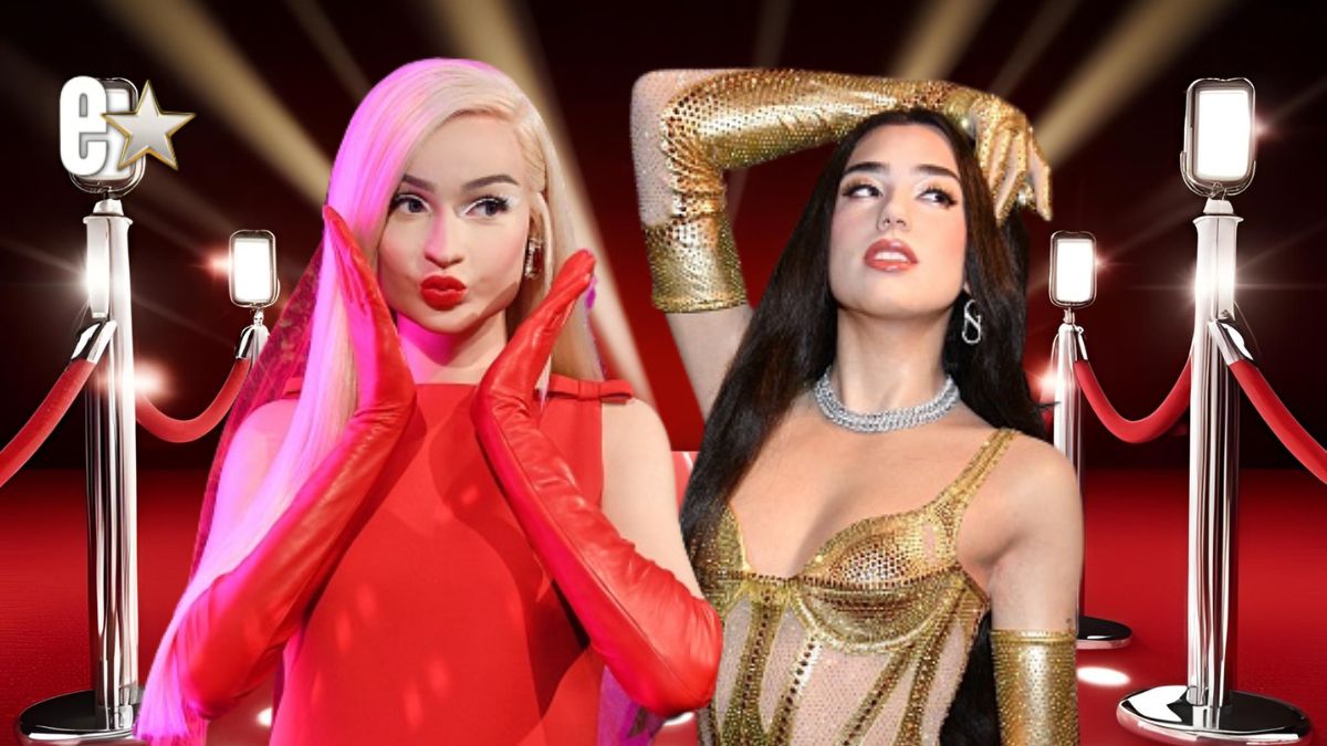 Kim Petras and Dua Lipa wax figures