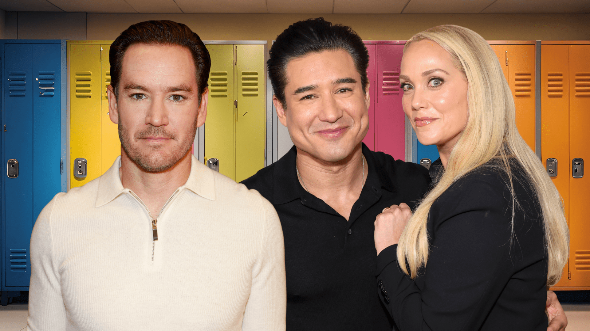 Mark-Paul Gosselaar, Mario Lopez, and Elizabeth Berkley from "Saved By the Bell"