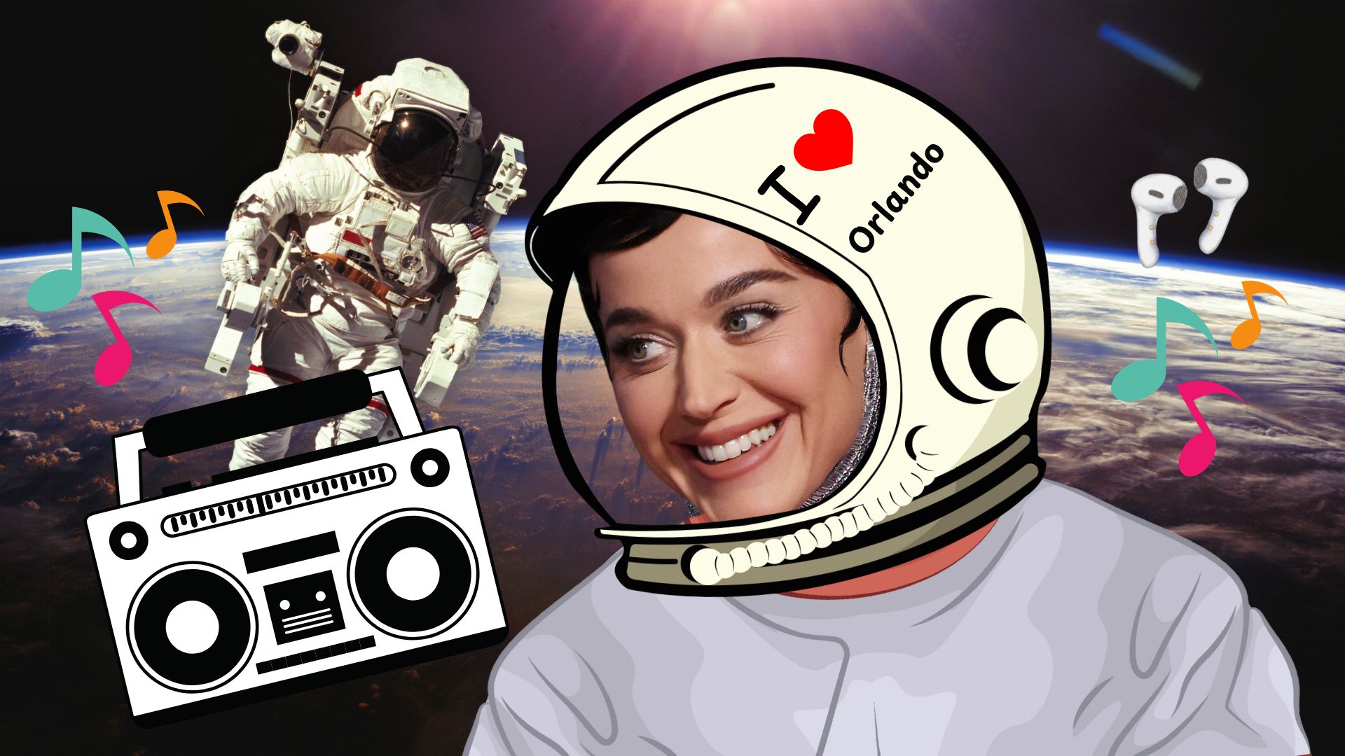 Katy Perry's Playlist for Space